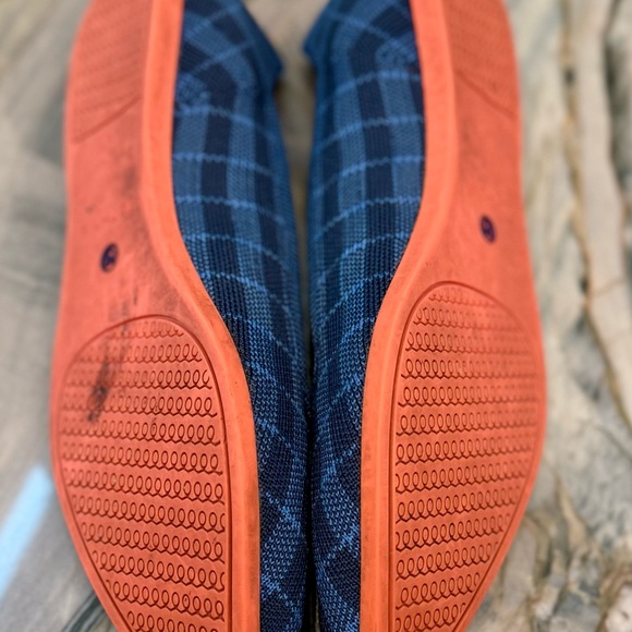 Rothy's Navy Checkered Flats - Picture 3 of 3